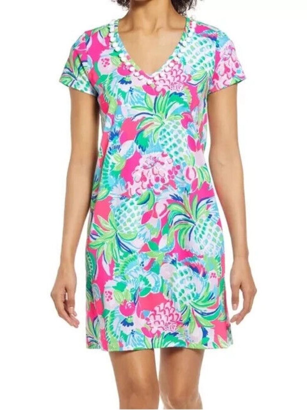 NWT Lilly Pulitzer Sz XXL Etta Dress Multi Raise the Bar